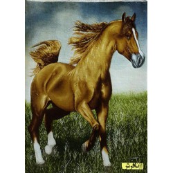 تابلو فرش  اسب عرب
