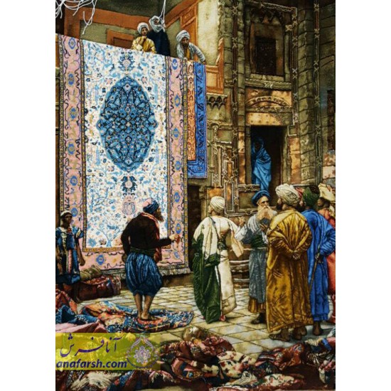 تابلو فرش بازار قاهره