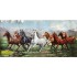 Horses tableau carpets 