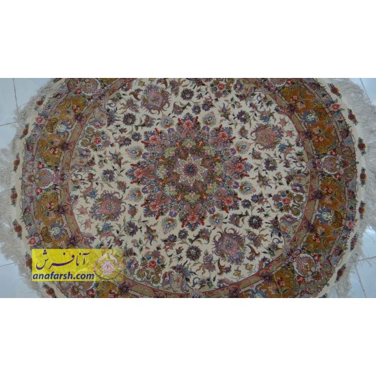 Circle Tabriz Carpet