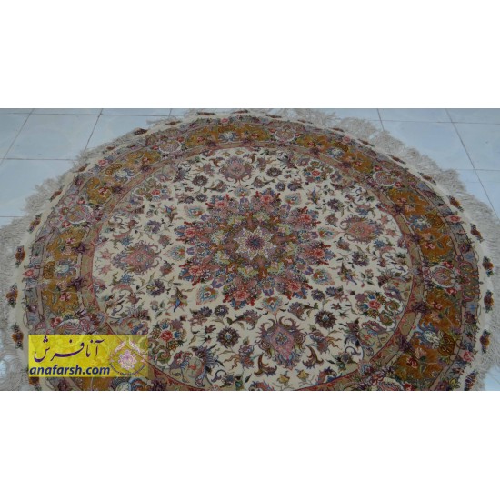 Circle Tabriz Carpet